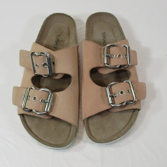 TOP SHOP Slip On Sandals Size 40 - Picture 2 of 7